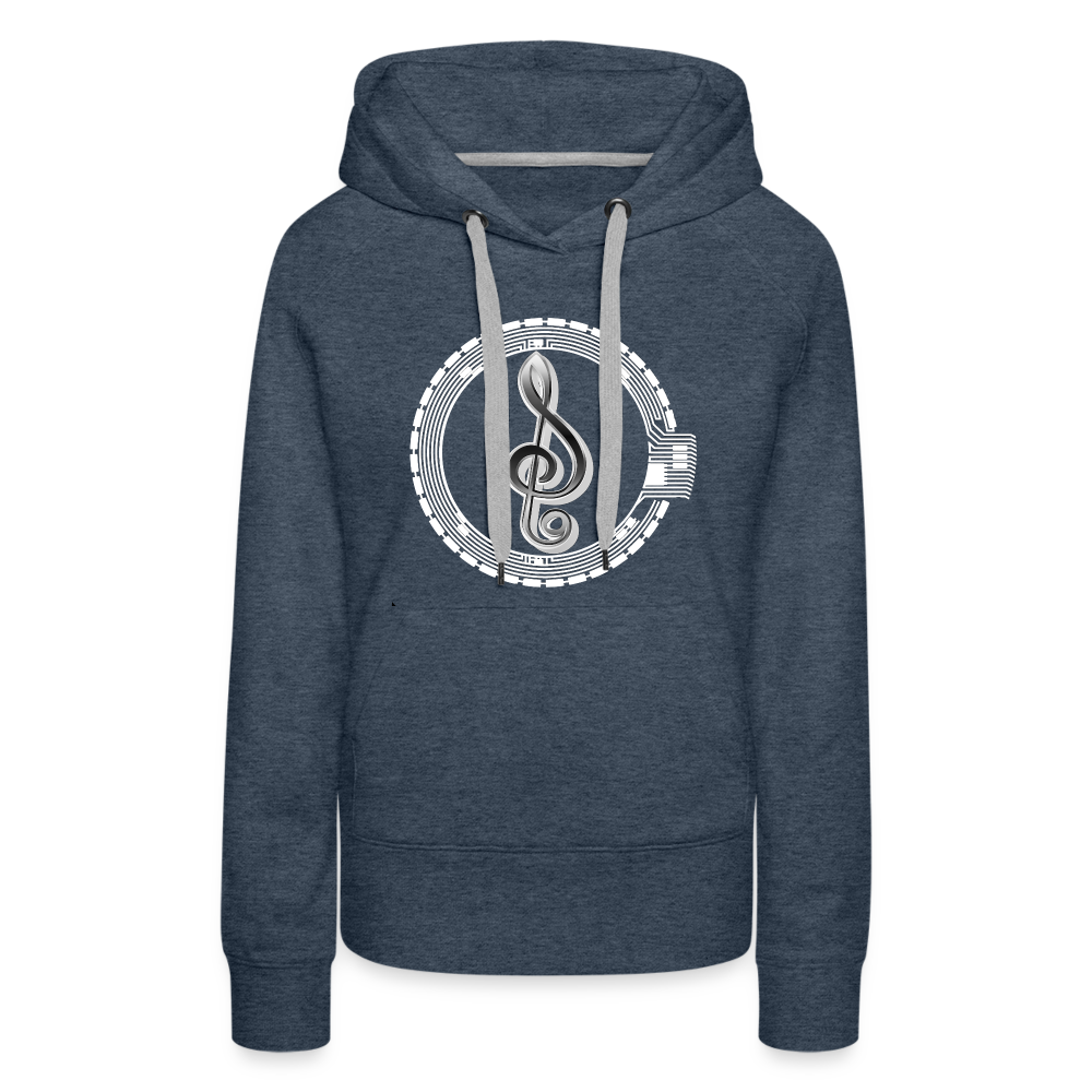 SEAL Women’s Premium Hoodie - heather denim