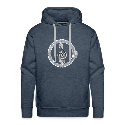 SEAL Men’s Premium Hoodie - heather denim