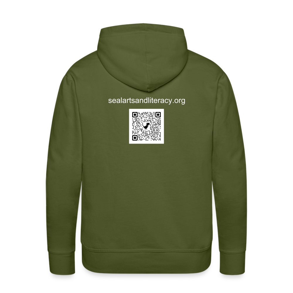 SEAL Men’s Premium Hoodie - olive green