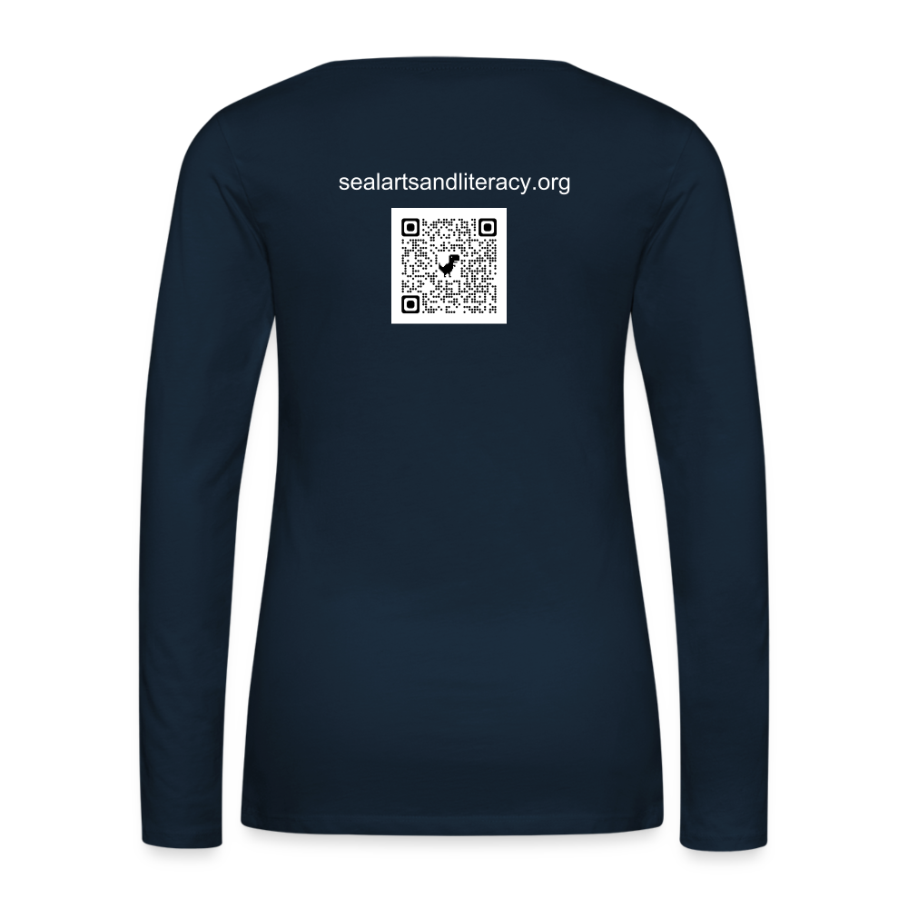 SEAL Women's Premium Long Sleeve T-Shirt - deep navy