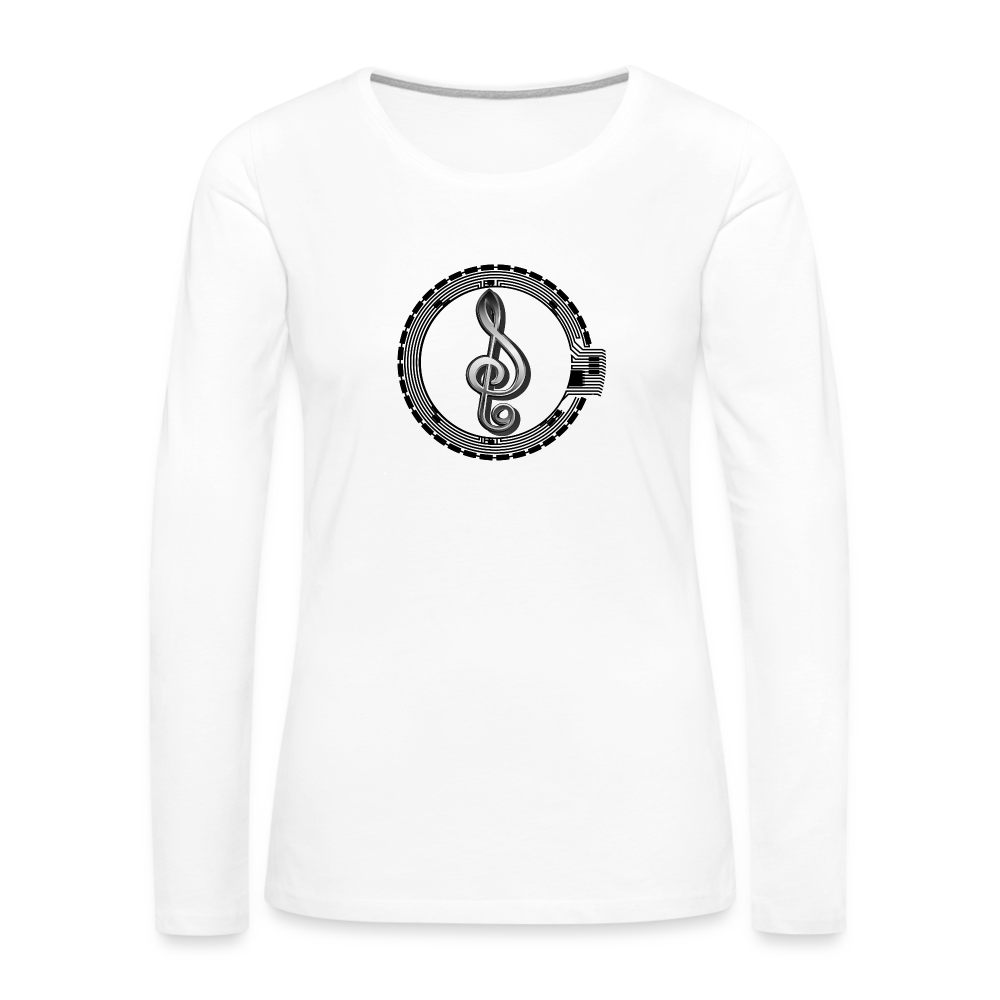 SEAL Women's Premium Long Sleeve T-Shirt - white