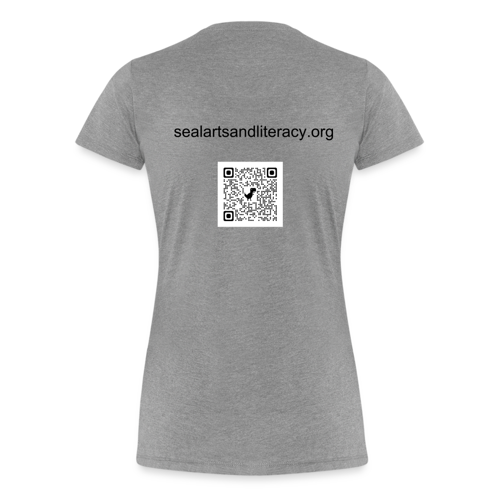 SEAL Women’s Premium Organic T-Shirt - heather gray