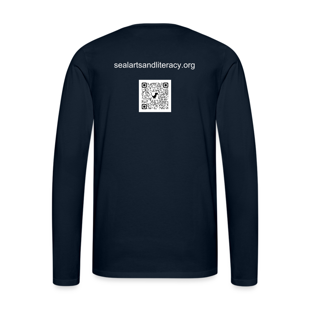 SEAL Men's Premium Long Sleeve T-Shirt - deep navy