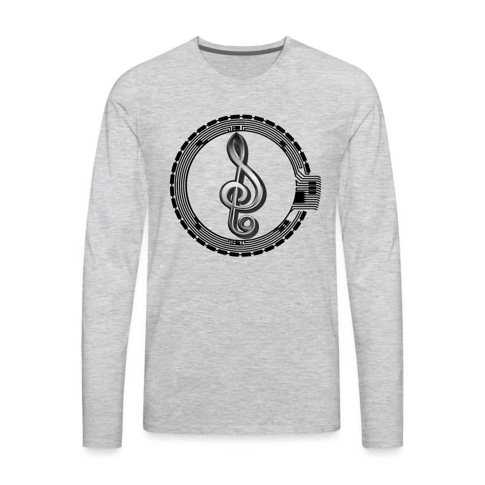 SEAL Men's Premium Long Sleeve T-Shirt - heather gray