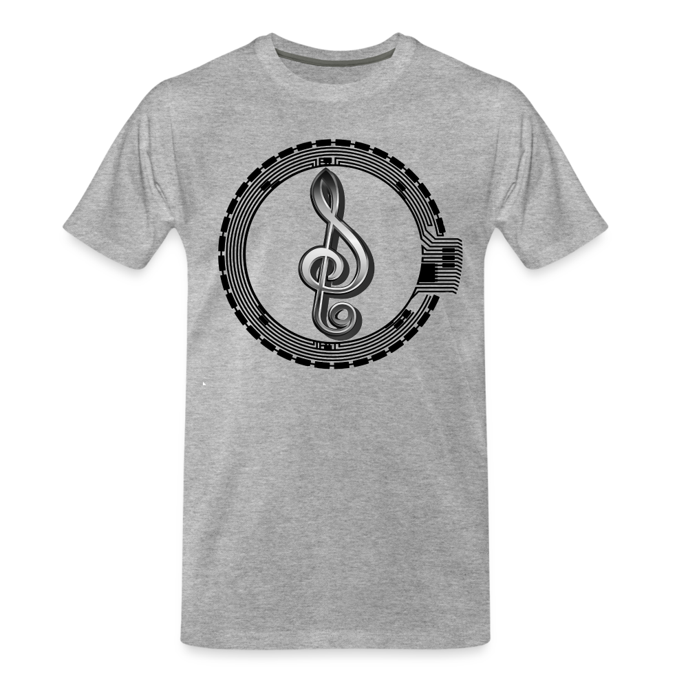 SEAL Men’s Premium Organic T-Shirt - heather gray